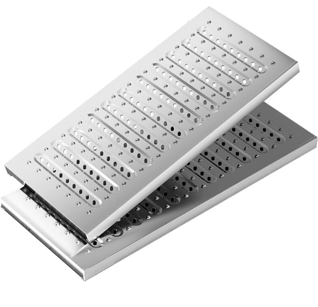 靖西不锈钢沟盖板展示